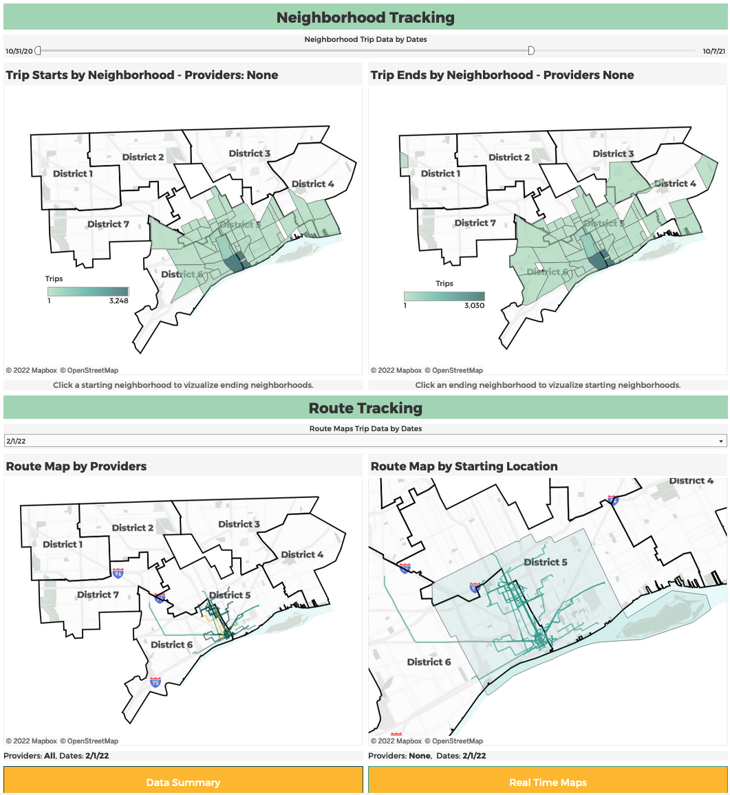 Scoot Operating Maps Map: Scooter Deployments in Detroit | DETROITography